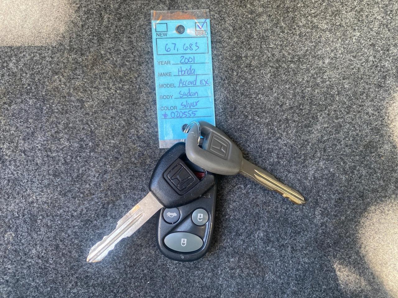 2001 Honda Accord Sdn EX LOW MILES 67,683 Pompano Beach FL
