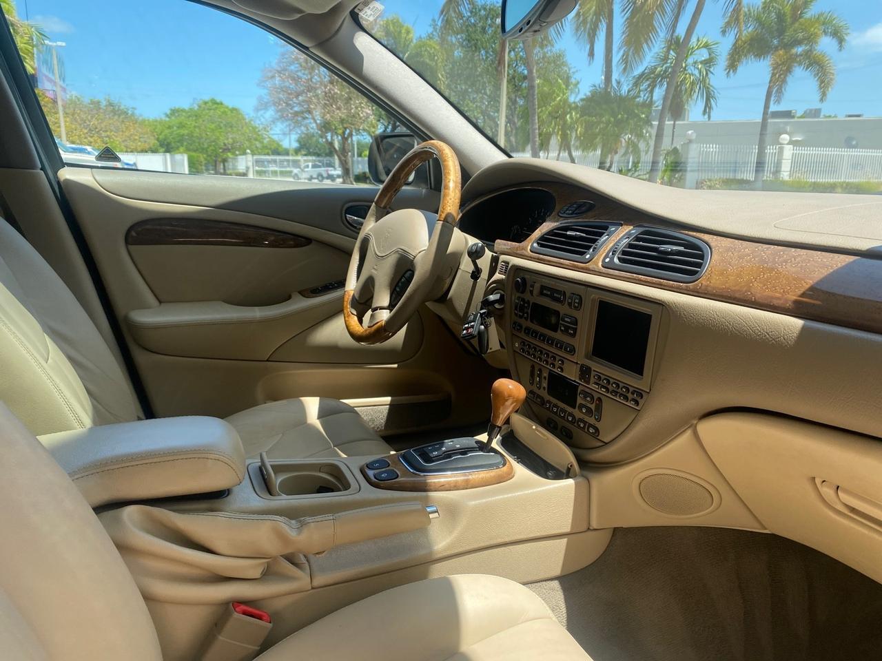 2001 Jaguar S-TYPE V8 4.0 LOW MILES 49,013 Pompano Beach FL