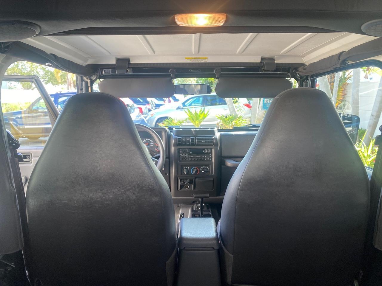 2001 Jeep Wrangler AUTO AC LOW MILES 77,760 HARD TOP Pompano Beach FL