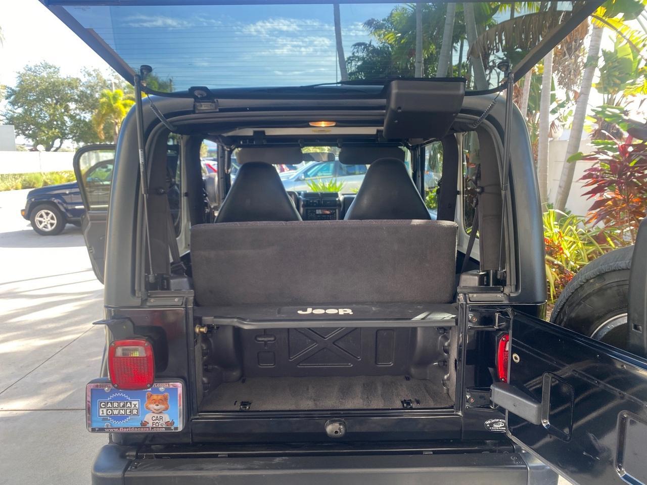 2001 Jeep Wrangler AUTO AC LOW MILES 77,760 HARD TOP Pompano Beach FL