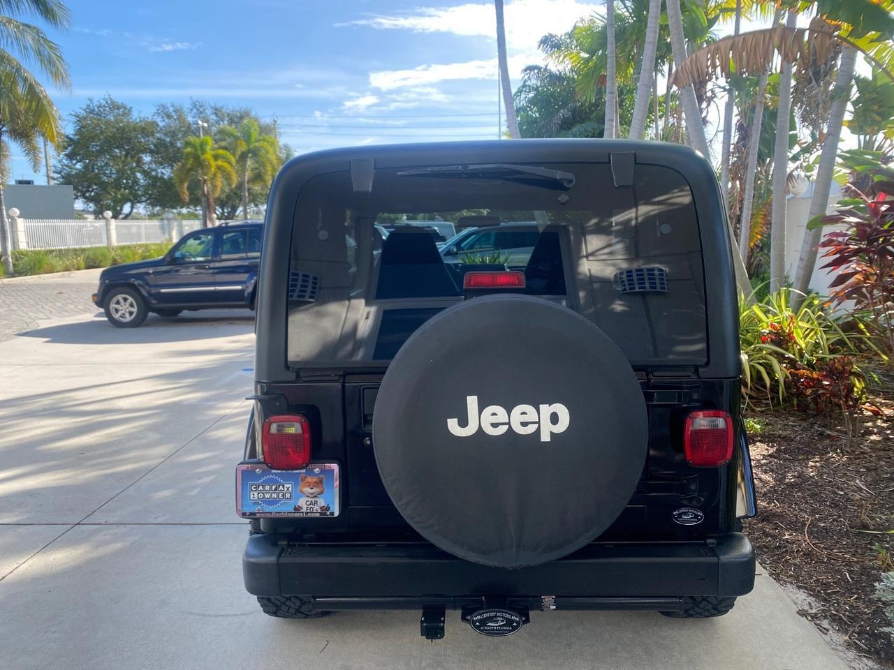 2001 Jeep Wrangler AUTO AC LOW MILES 77,760 HARD TOP Pompano Beach FL