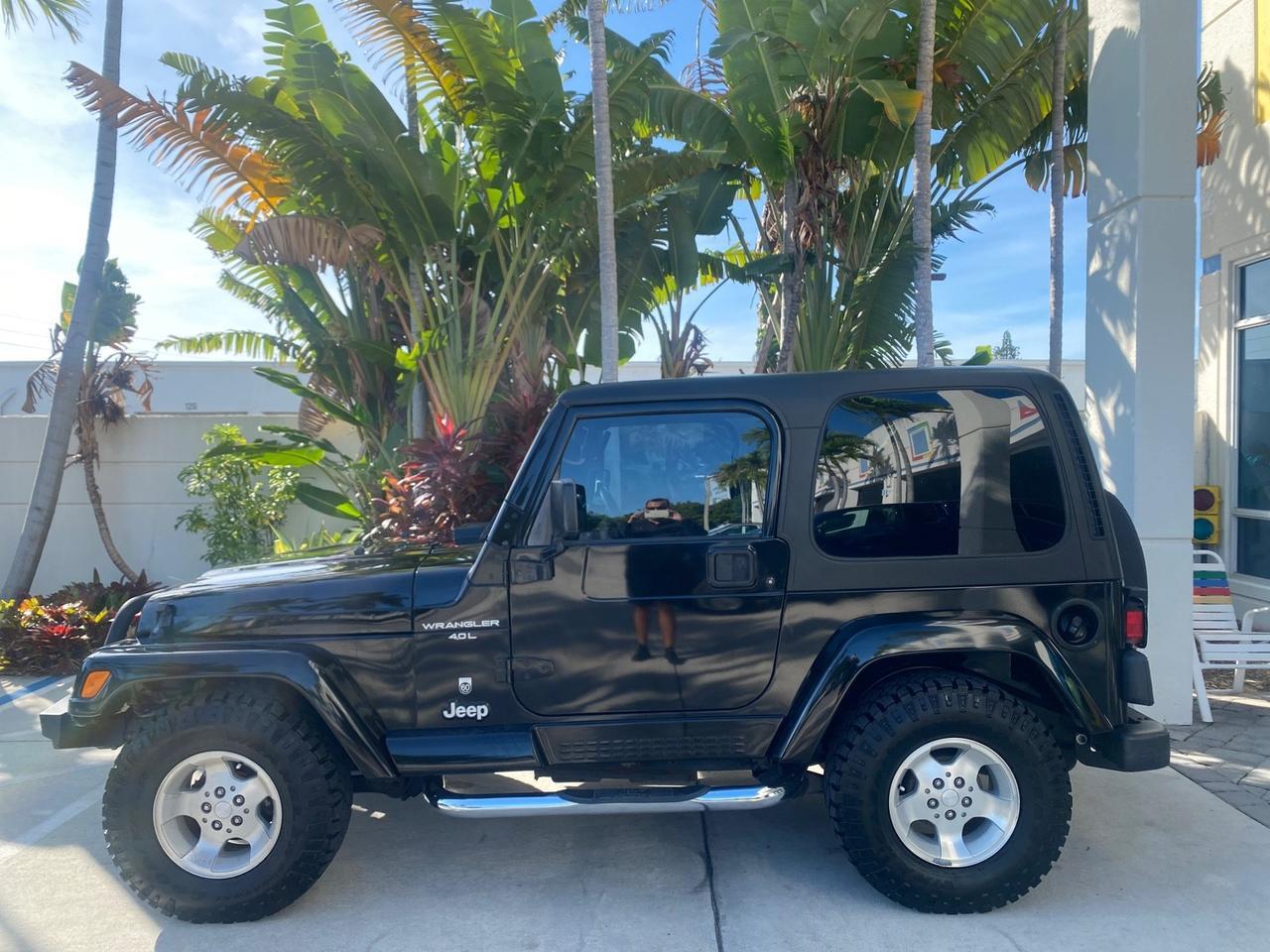 2001 Jeep Wrangler AUTO AC LOW MILES 77,760 HARD TOP Pompano Beach FL