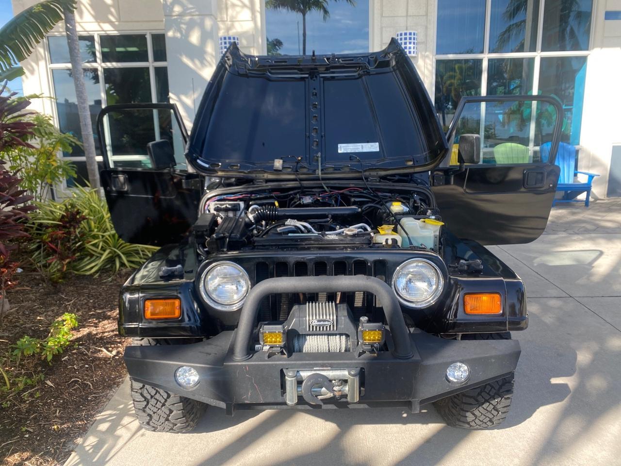 2001 Jeep Wrangler AUTO AC LOW MILES 77,760 HARD TOP Pompano Beach FL