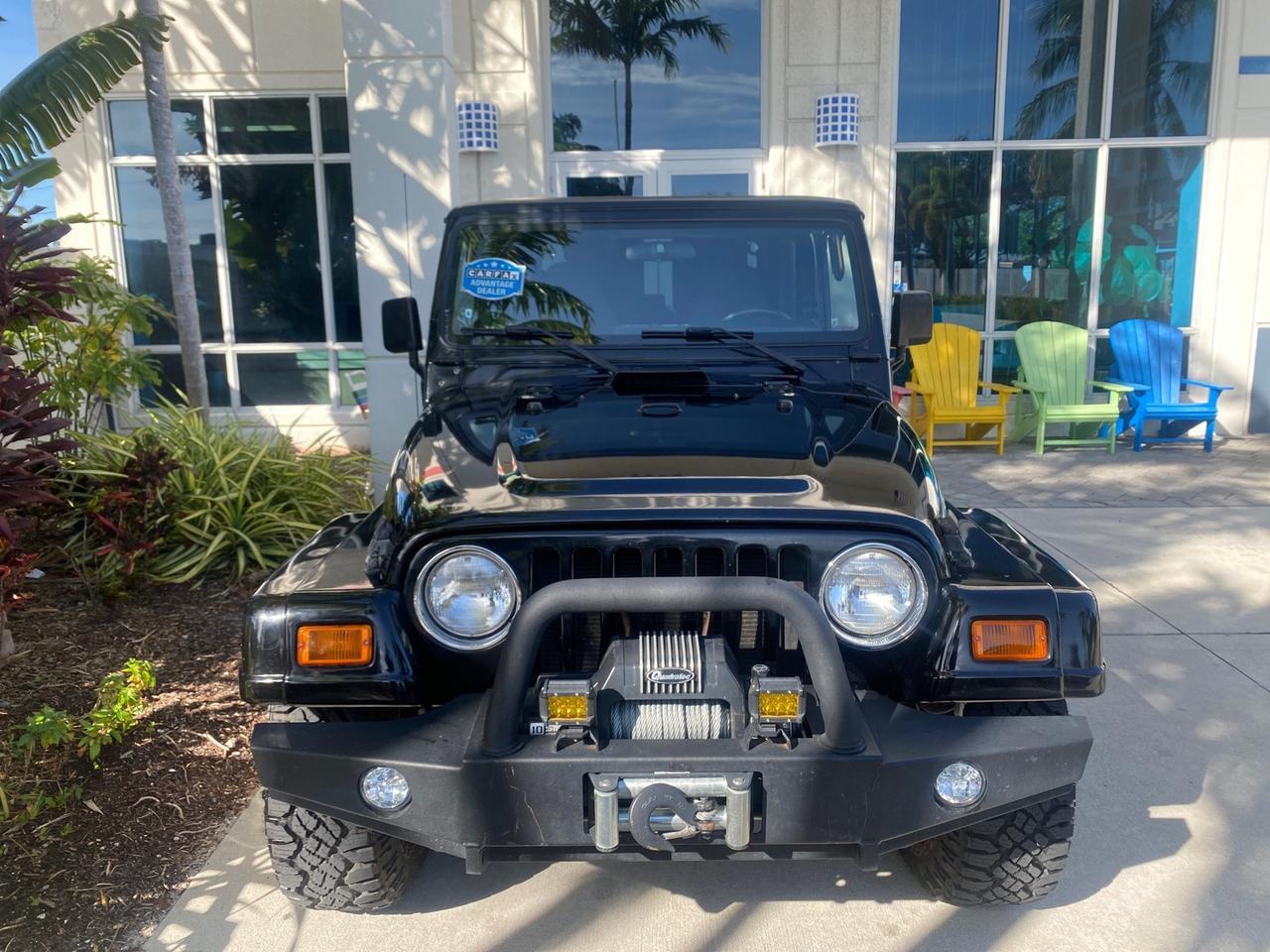 2001 Jeep Wrangler AUTO AC LOW MILES 77,760 HARD TOP Pompano Beach FL
