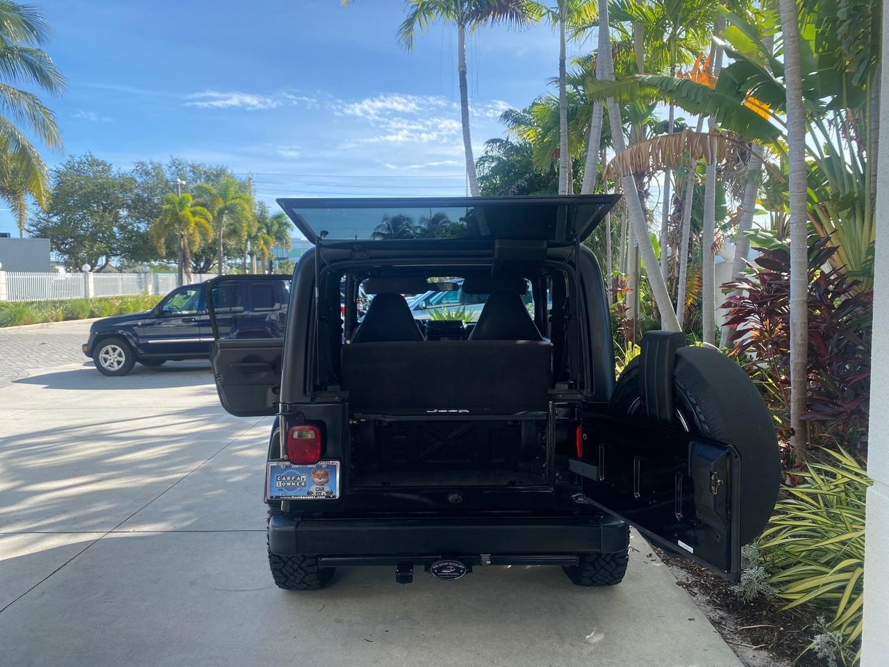 2001 Jeep Wrangler AUTO AC LOW MILES 77,760 HARD TOP Pompano Beach FL
