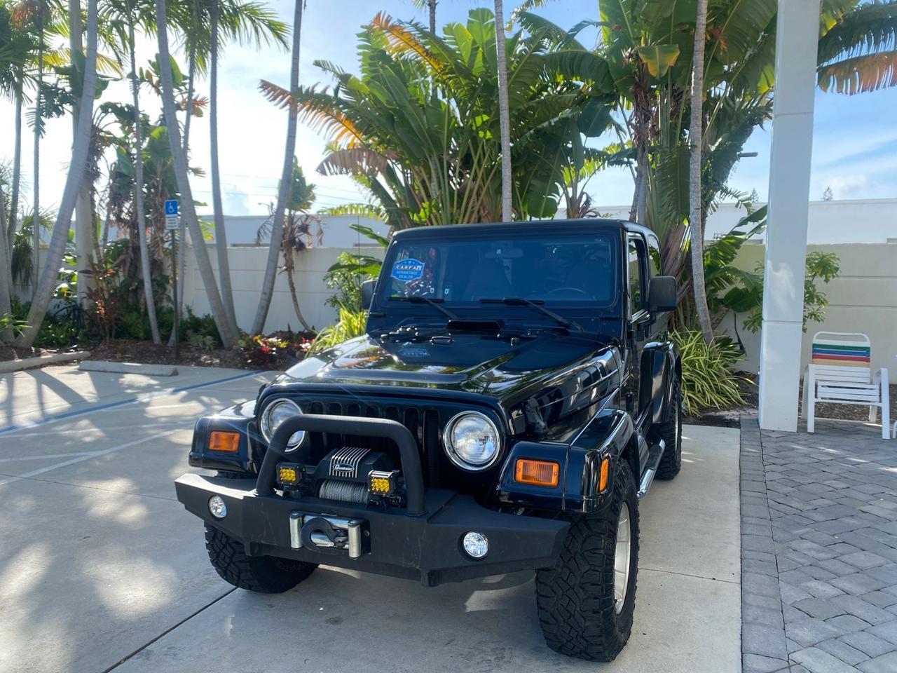 2001 Jeep Wrangler AUTO AC LOW MILES 77,760 HARD TOP Pompano Beach FL
