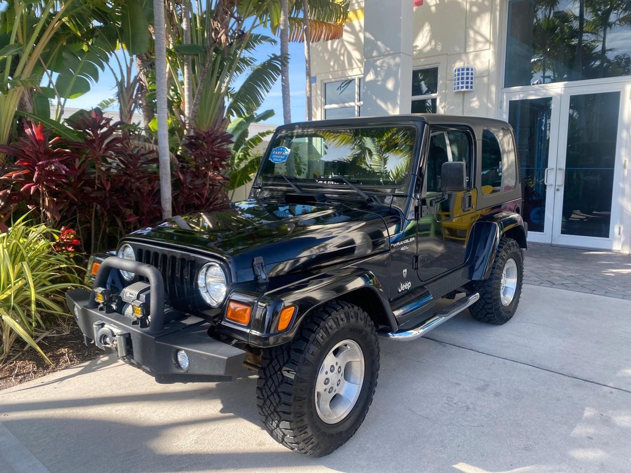 2001 Jeep Wrangler AUTO AC LOW MILES 77,760 HARD TOP Pompano Beach FL