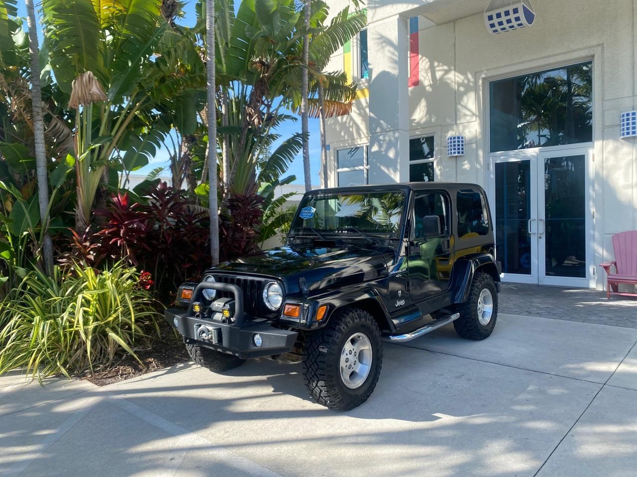 2001 Jeep Wrangler AUTO AC LOW MILES 77,760 HARD TOP Pompano Beach FL