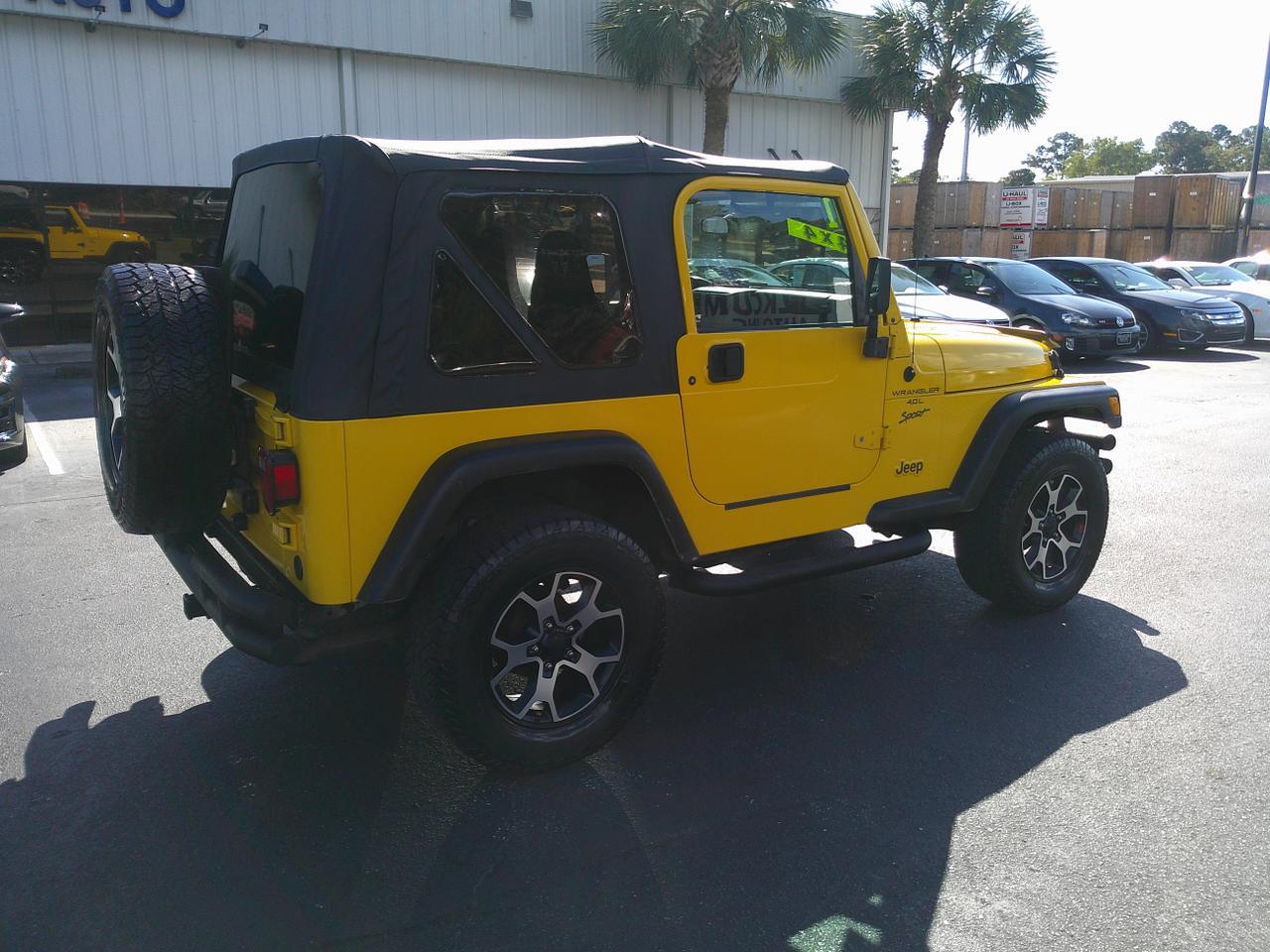 Used 2001 Jeep Wrangler Sport in Wilmington NC