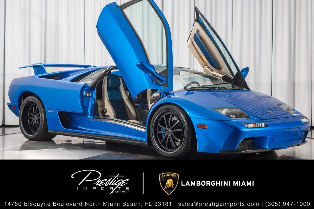 2001 Lamborghini Diablo VT 6.0 North Miami Beach FL 2001 Lamborghini Diablo VT 6.0 North Miami Beach FL