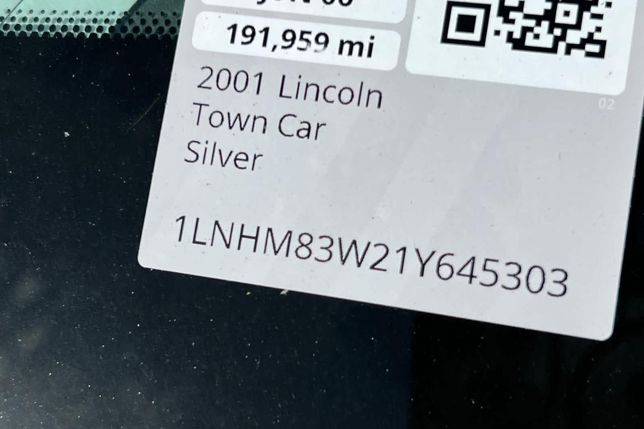 2001 Lincoln Town Car Cartier Roseville CA