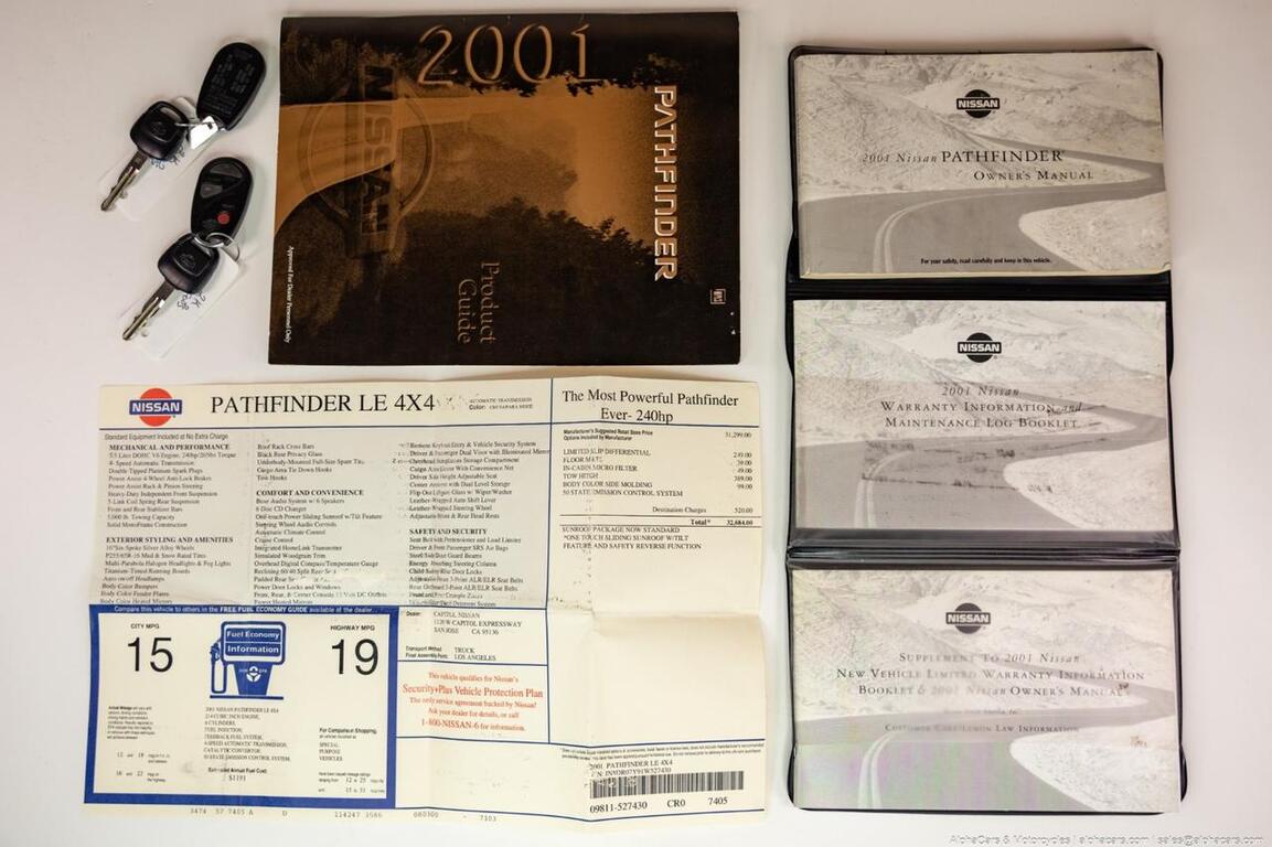 2001 Nissan Pathfinder LE 4WD Boston MA