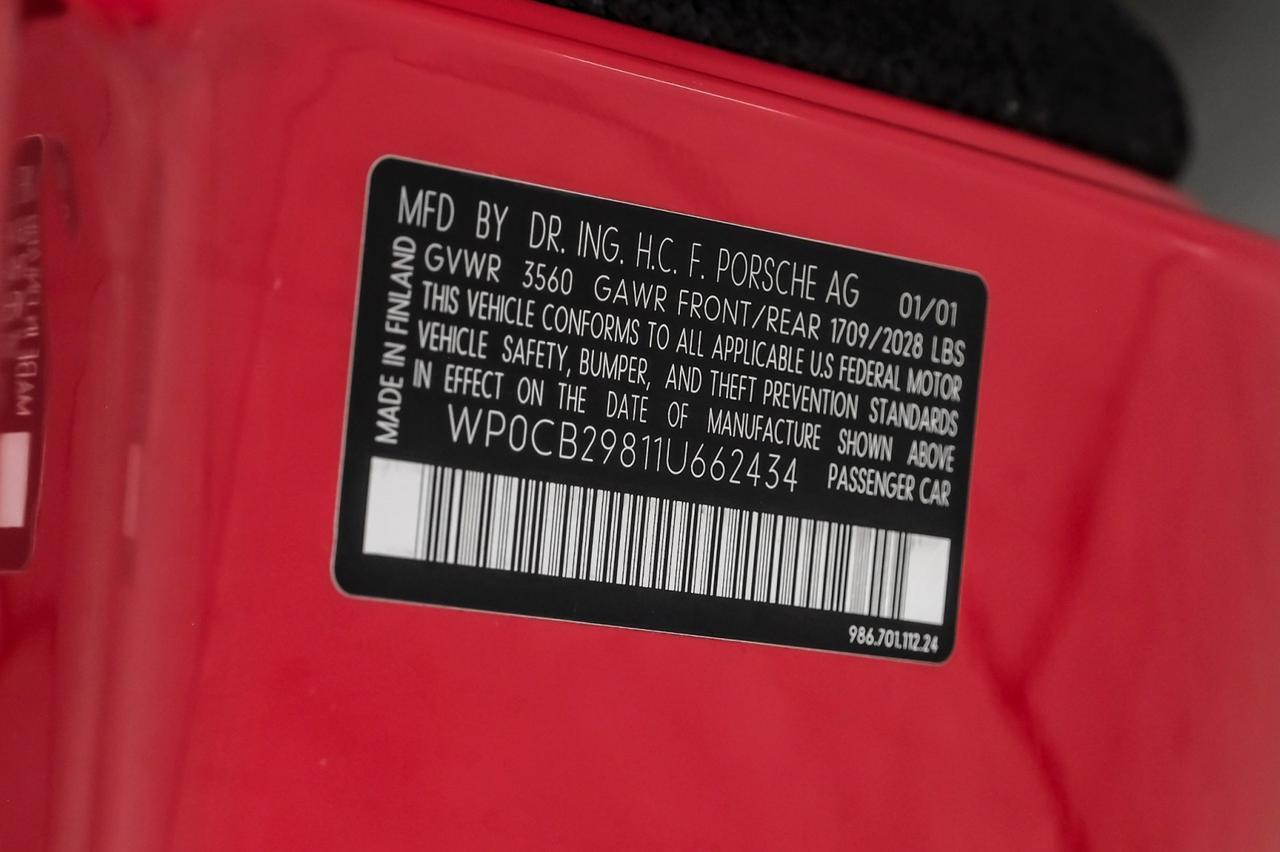 2001 Porsche Boxster S LEATHER SEATS DUAL POWER SEATS AUTOMATIC CLIMATE CONTROL ALLOY WHEELS Carrollton TX