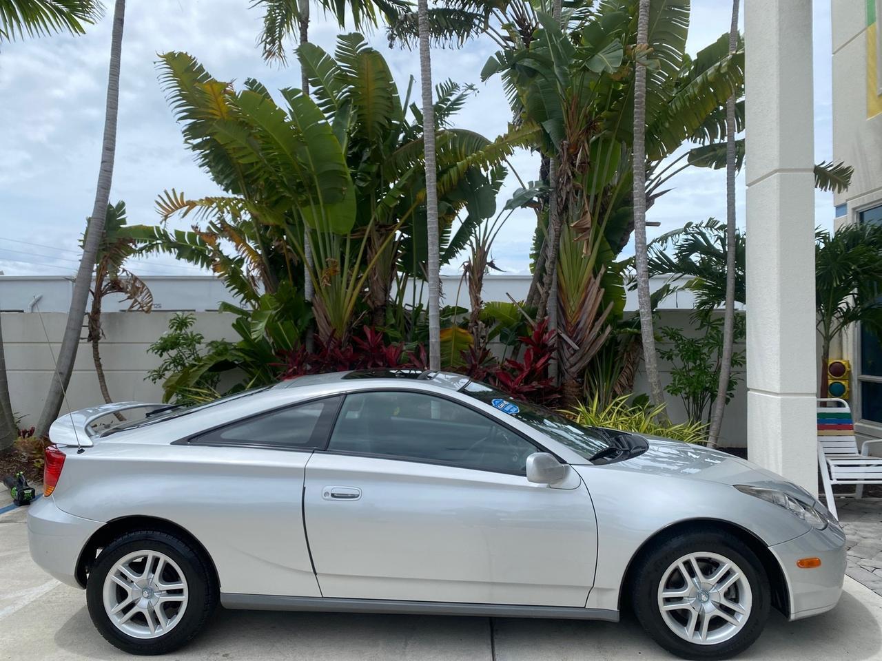 2001 Toyota Celica GT COUPE LOW MILES 60,070 Pompano Beach FL