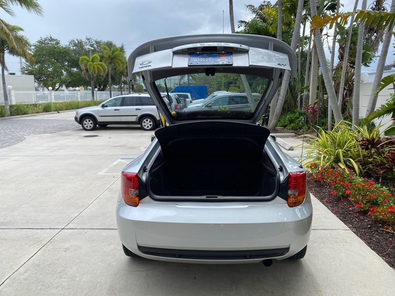 2001 Toyota Celica GT COUPE LOW MILES 60,070 Pompano Beach FL