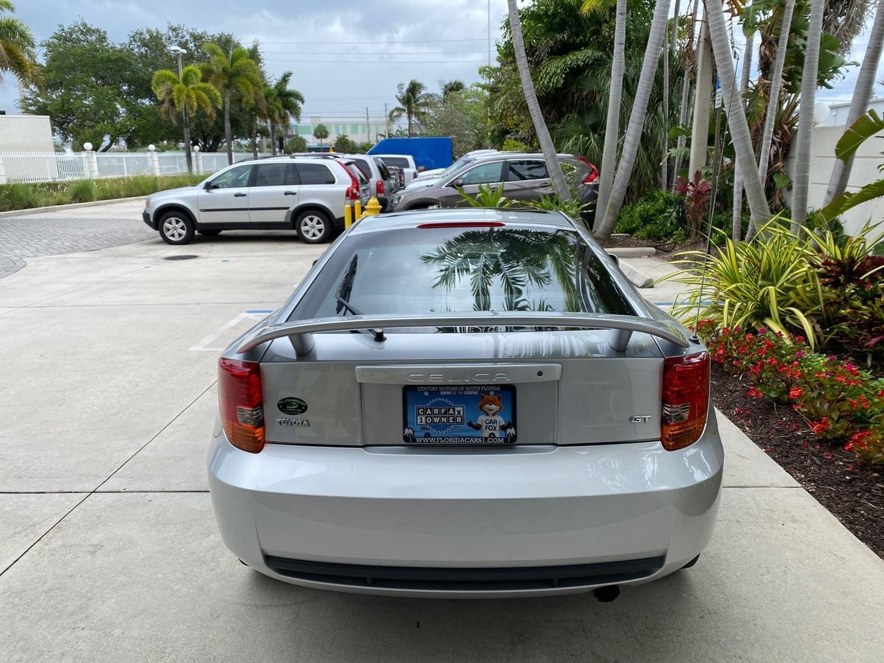 2001 Toyota Celica GT COUPE LOW MILES 60,070 Pompano Beach FL