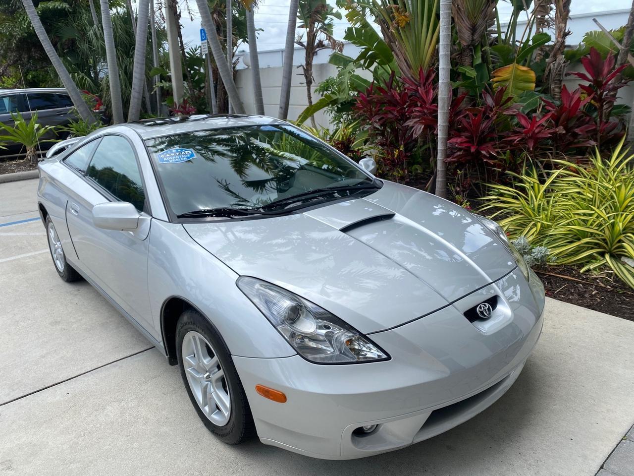 2001 Toyota Celica GT COUPE LOW MILES 60,070 Pompano Beach FL