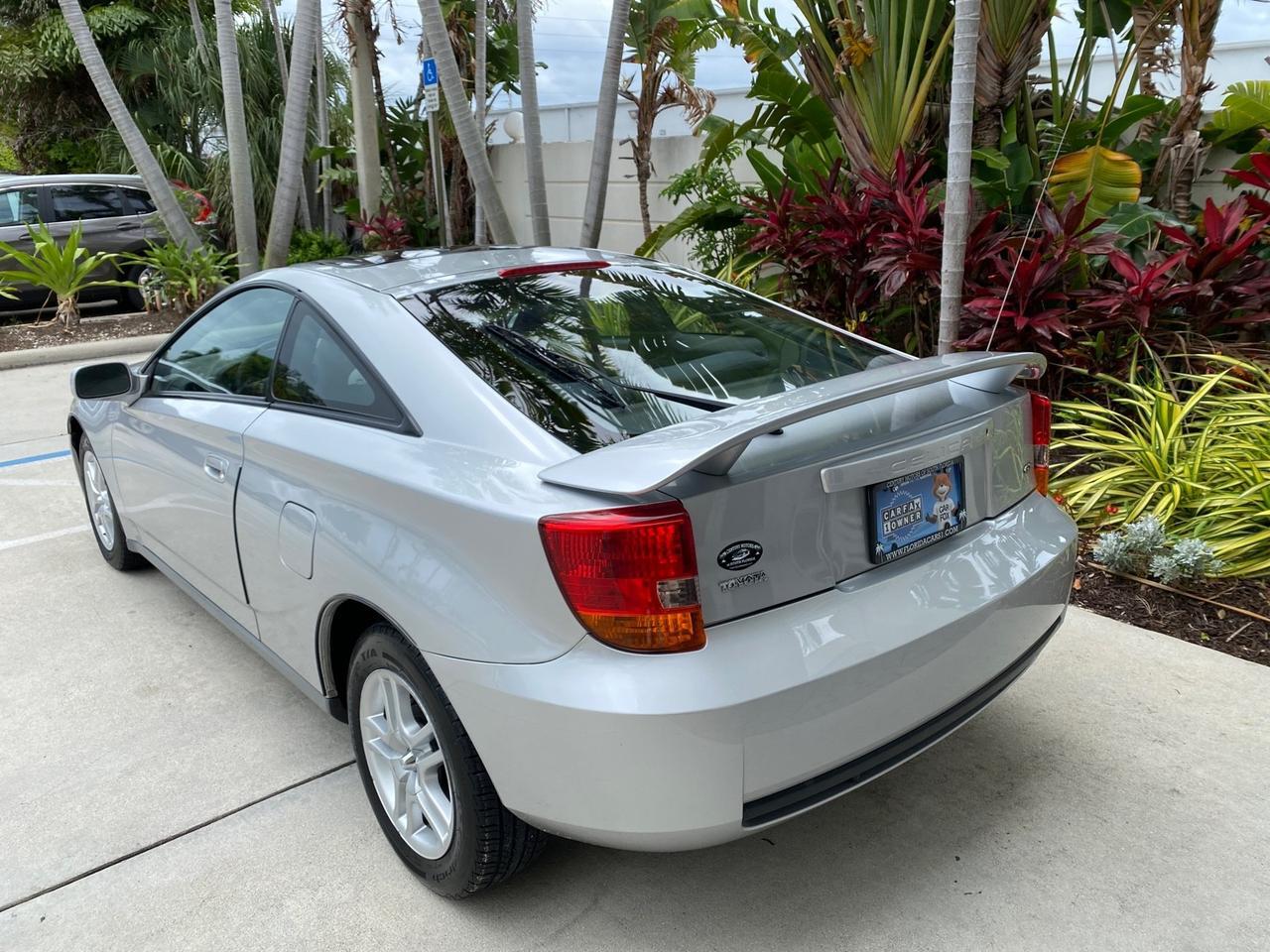 2001 Toyota Celica GT COUPE LOW MILES 60,070 Pompano Beach FL