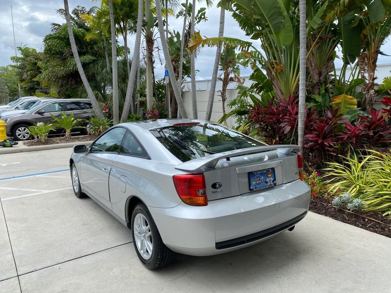 2001 Toyota Celica GT COUPE LOW MILES 60,070 Pompano Beach FL
