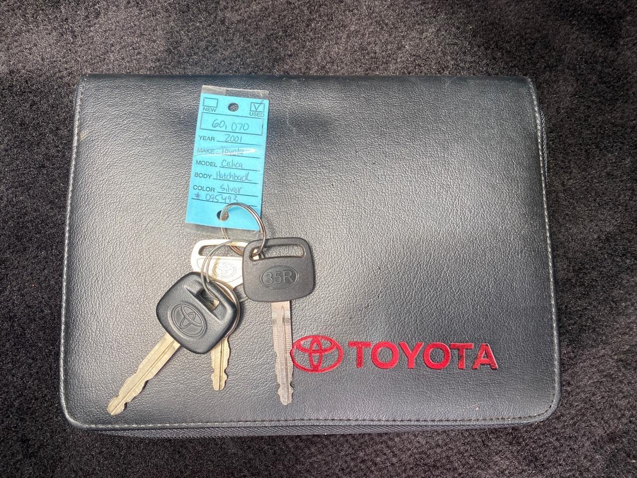 2001 Toyota Celica GT COUPE LOW MILES 60,070 Pompano Beach FL