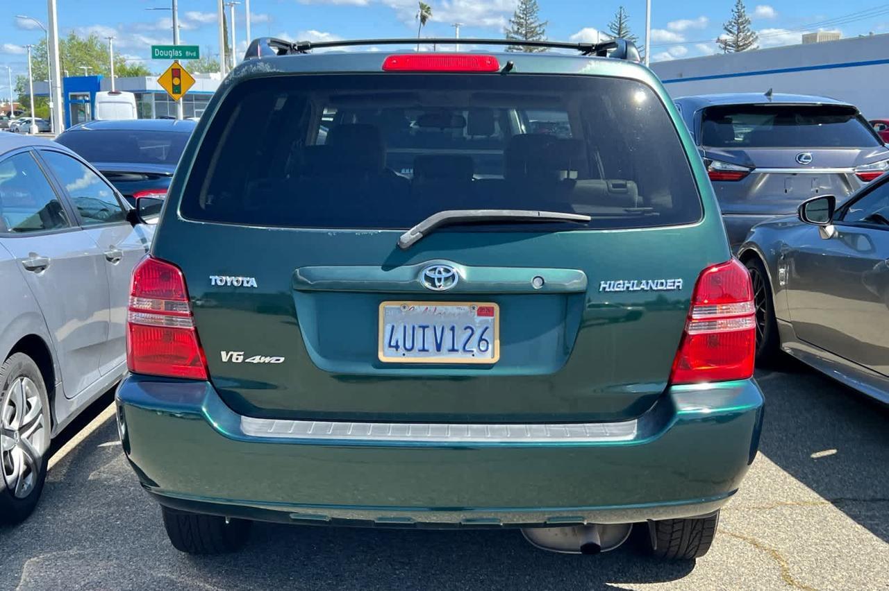 2001 Toyota Highlander Roseville CA