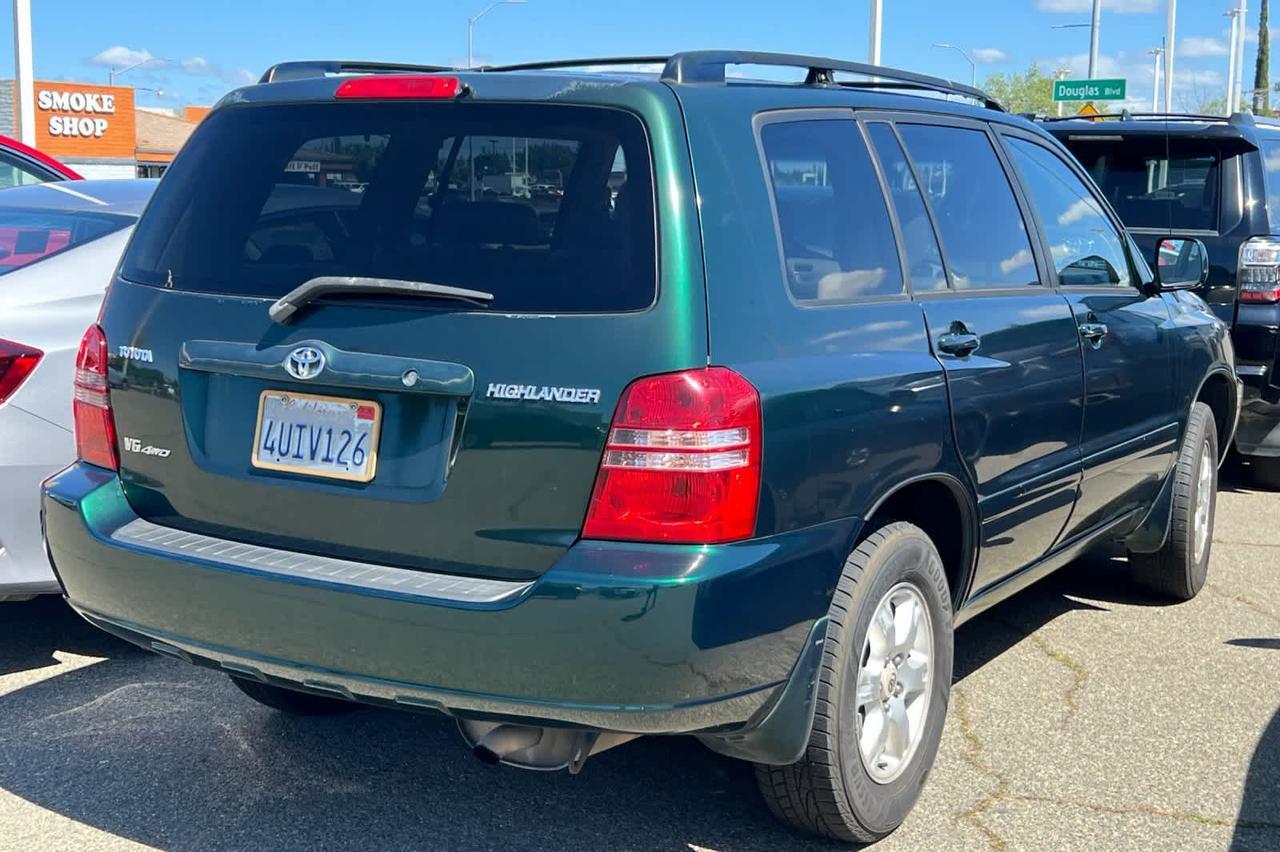 2001 Toyota Highlander Roseville CA