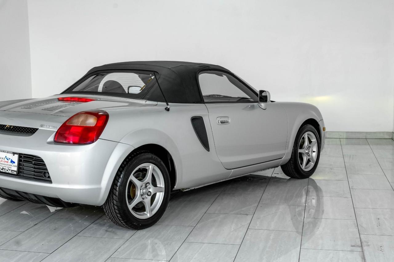 2001 Toyota MR2 Spyder LEATHER STEERING WHEEL REMOTE KEYLESS ENTRY POWER EQUIPMENT ALLOY WHEELS Carrollton TX