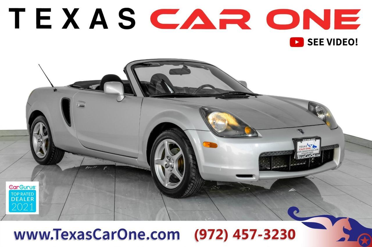 2001 Toyota MR2 Spyder LEATHER STEERING WHEEL REMOTE KEYLESS ENTRY POWER EQUIPMENT ALLOY WHEELS