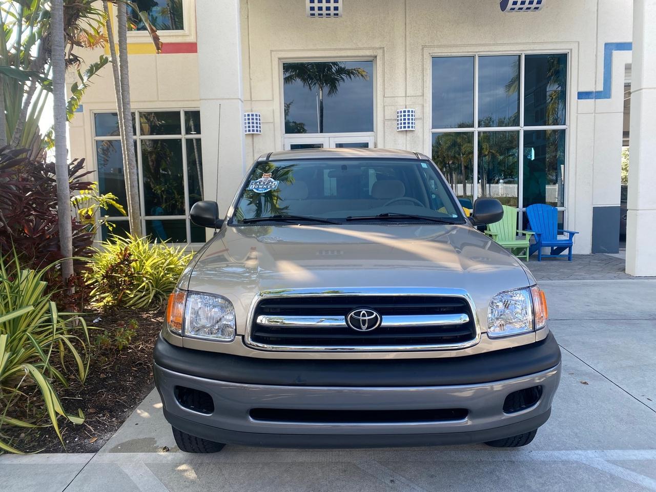 2001 Toyota Tundra LOW MILES 65,445 1 OWNER Pompano Beach FL