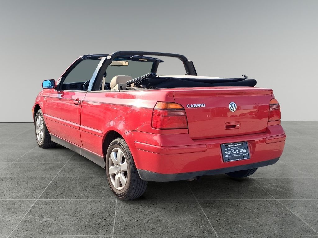 2001 VOLKSWAGEN CABRIO GLX