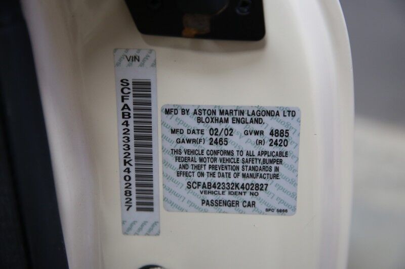 2002 Aston Martin DB7 Vantage Plainview NY