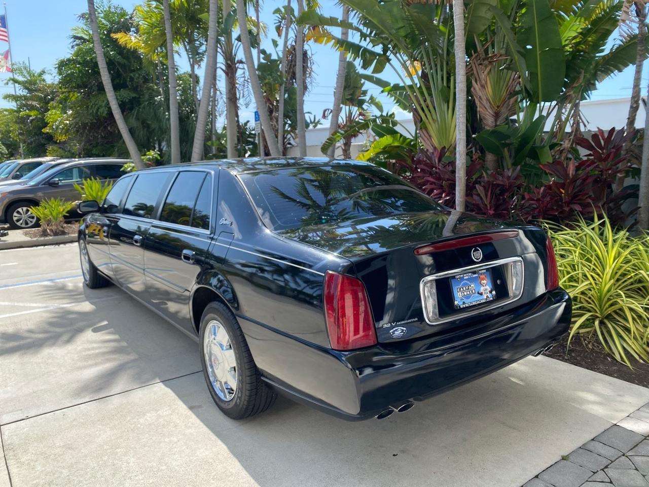 2002 Cadillac Deville LIMO LOW MILES 37,218 Pompano Beach FL