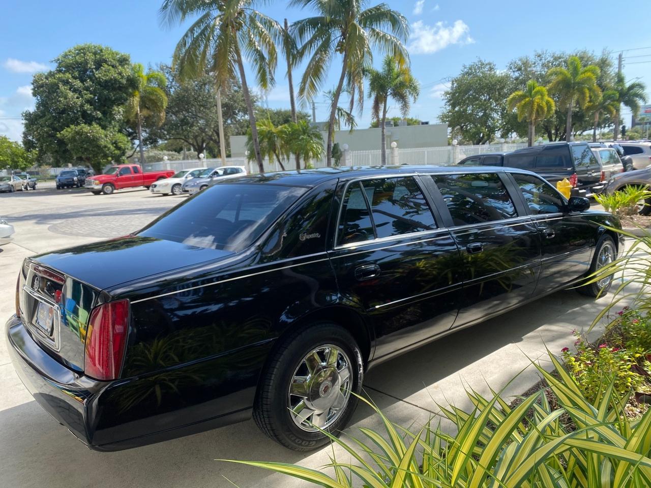 2002 Cadillac Deville LIMO LOW MILES 37,218 Pompano Beach FL