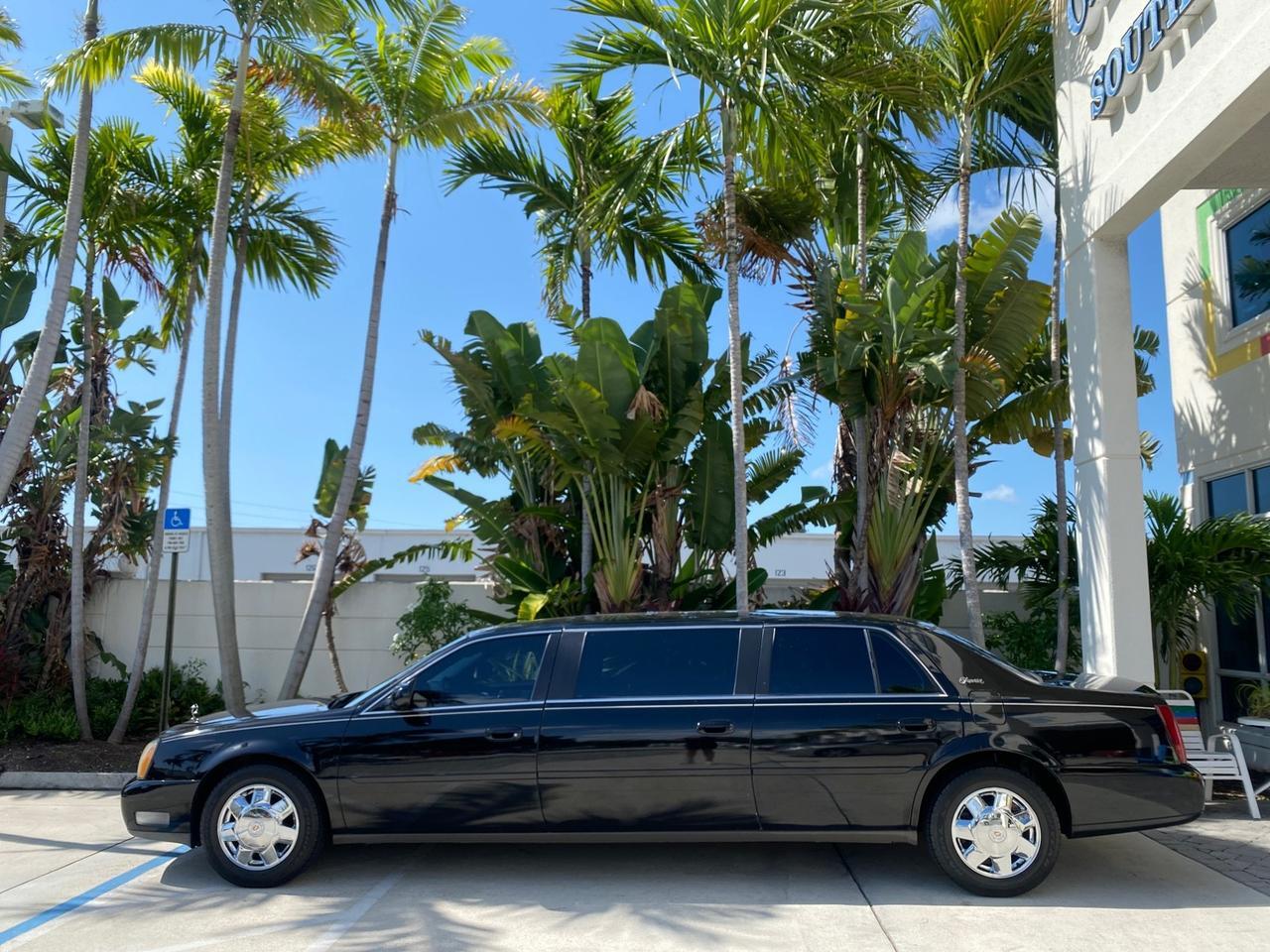 2002 Cadillac Deville LIMO LOW MILES 37,218 Pompano Beach FL