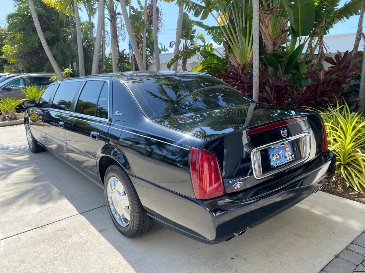 2002 Cadillac Deville LIMO LOW MILES 37,218 Pompano Beach FL