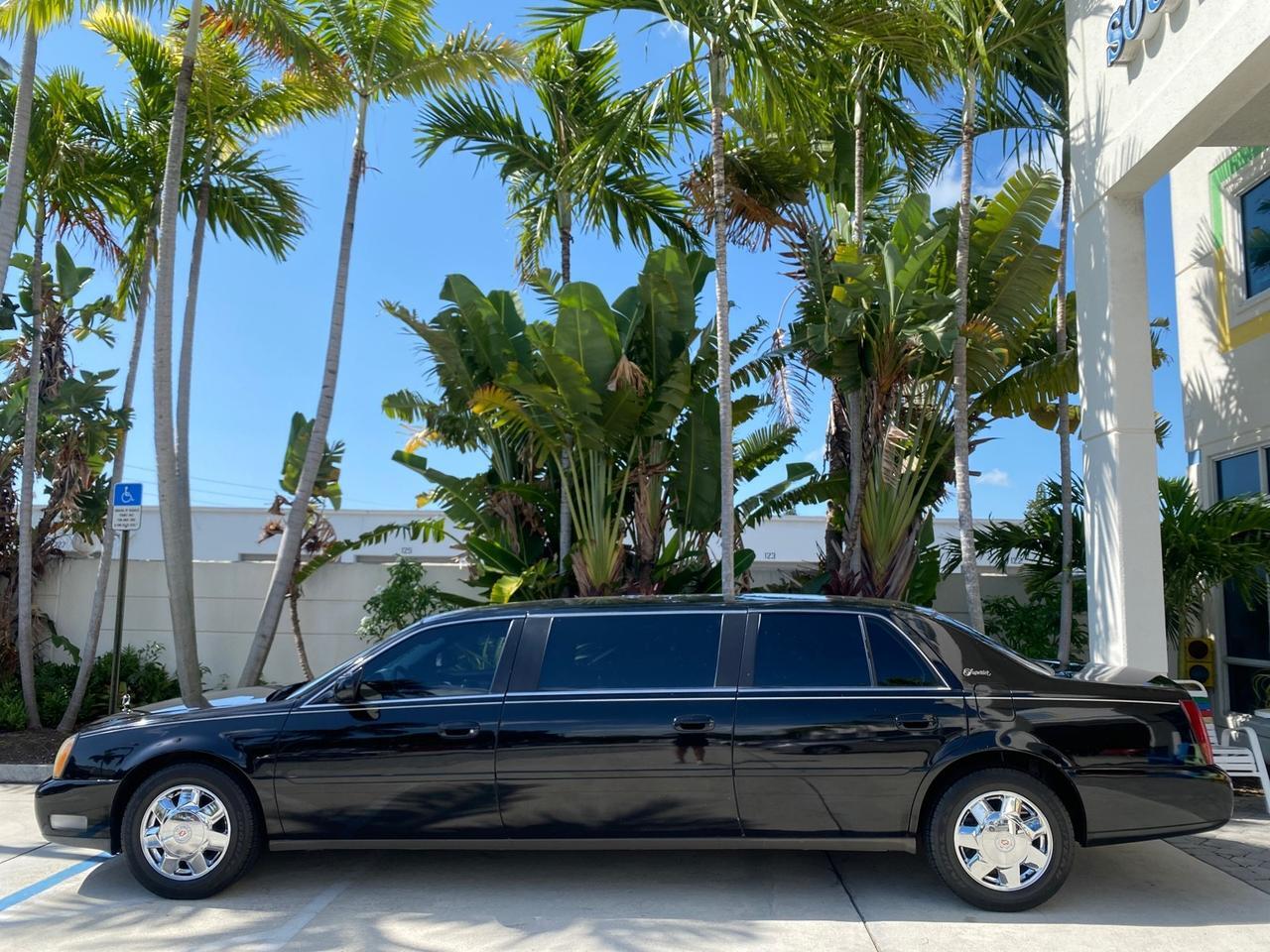2002 Cadillac Deville LIMO LOW MILES 37,218 Pompano Beach FL