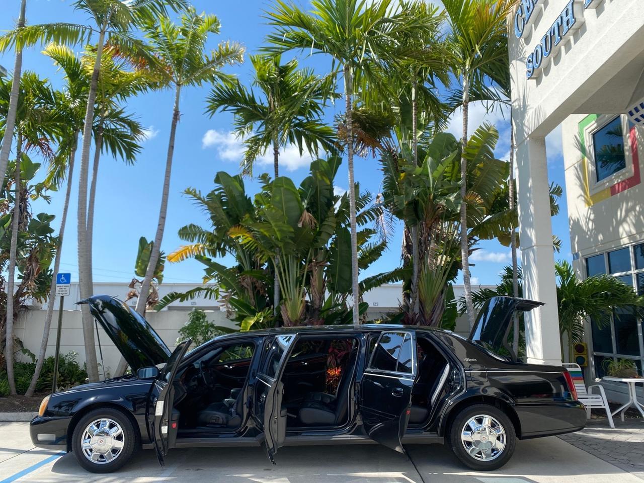 2002 Cadillac Deville LIMO LOW MILES 37,218 Pompano Beach FL