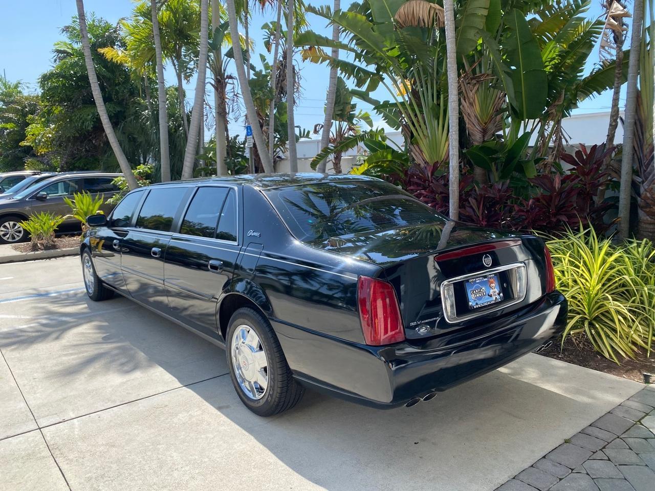 2002 Cadillac Deville LIMO LOW MILES 37,218 Pompano Beach FL