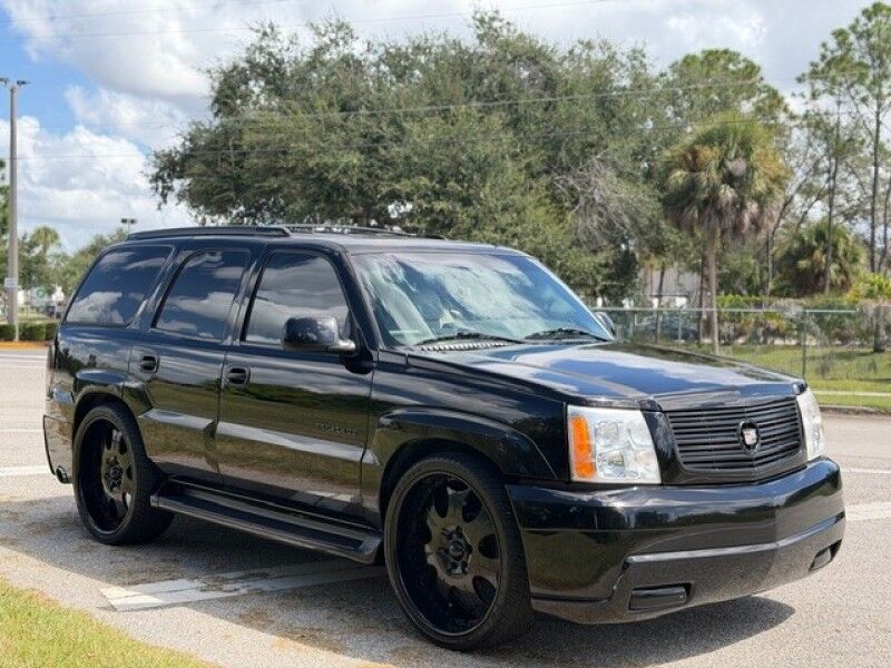 2002 Cadillac ESCALADE ONLY 30K MILES COLD AC WHEELS RUNS GREAT AWD LEATHER Sarasota FL