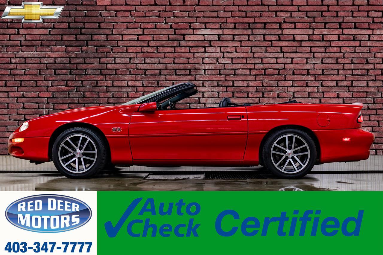 2002 Chevrolet Camaro SS 35th Anniversary SLP Convertible Manual Leather