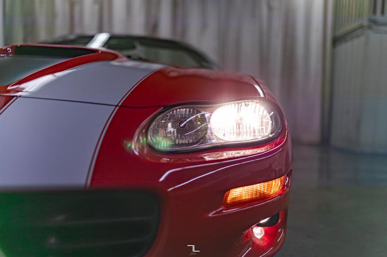 2002 Chevrolet Camaro SS 35th Anniversary SLP Convertible Manual Leather Red Deer AB