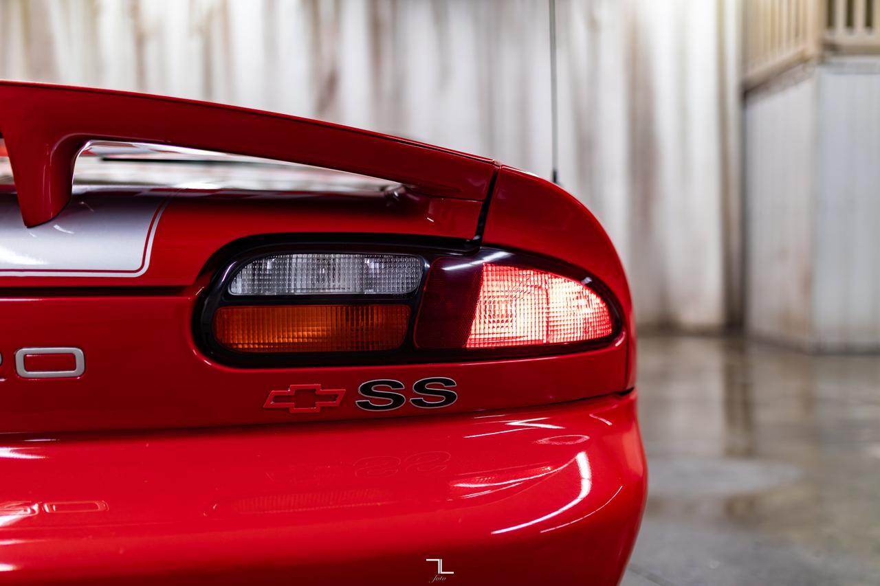 2002 Chevrolet Camaro SS 35th Anniversary SLP Convertible Manual Leather Red Deer AB