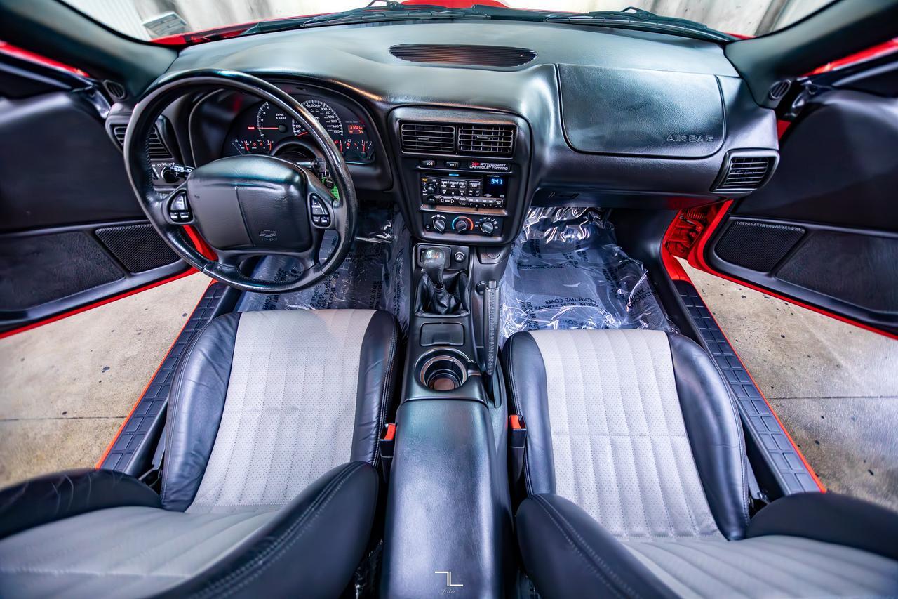 2002 Chevrolet Camaro SS 35th Anniversary SLP Convertible Manual Leather Red Deer AB