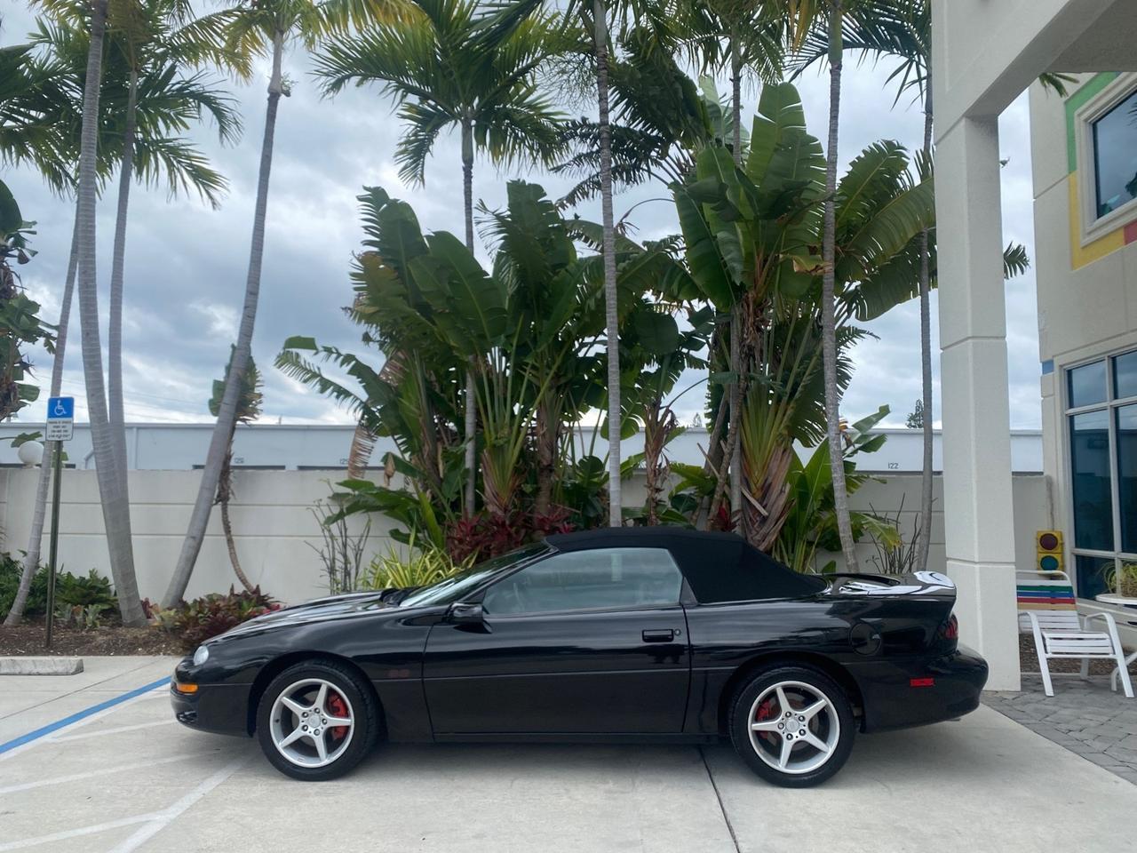 2002 Chevrolet Camaro Z28 CONV 6 SPD LOW MILES 29,016 Pompano Beach FL