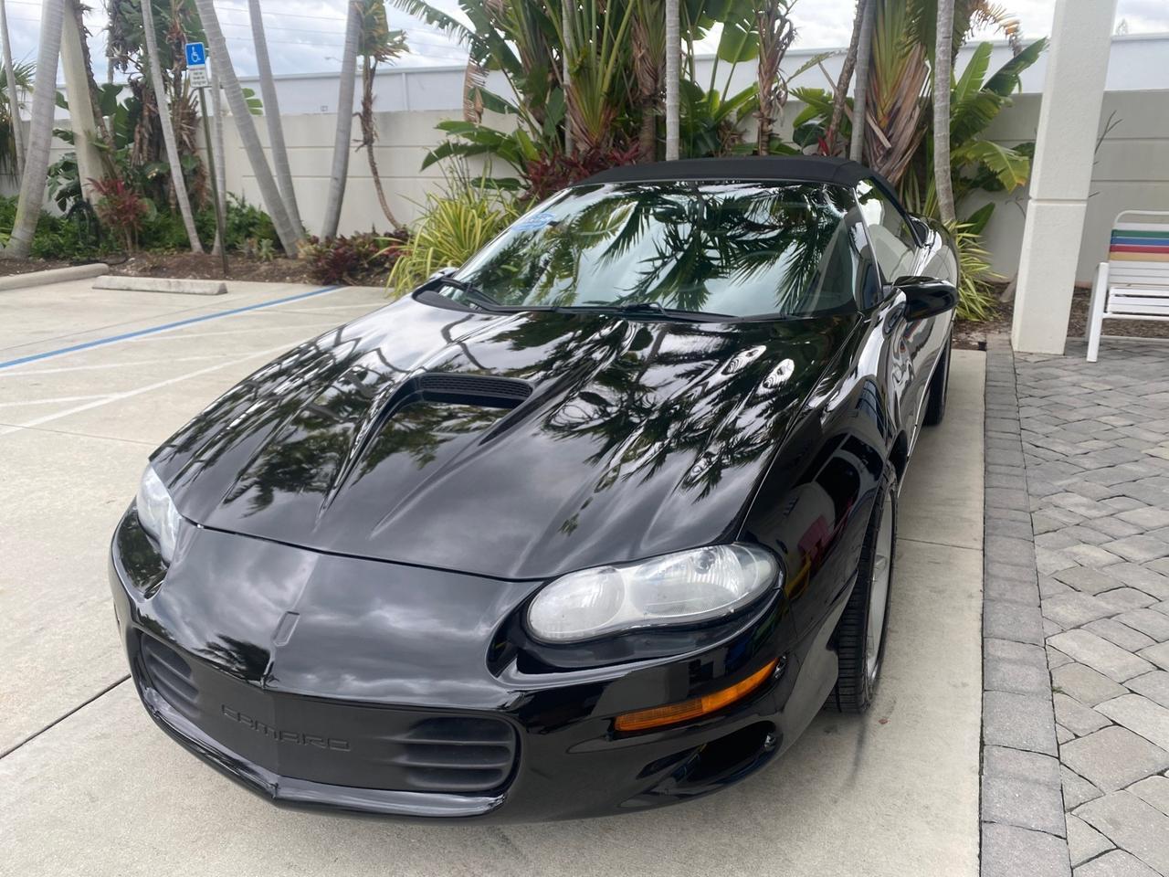2002 Chevrolet Camaro Z28 CONV 6 SPD LOW MILES 29,016 Pompano Beach FL