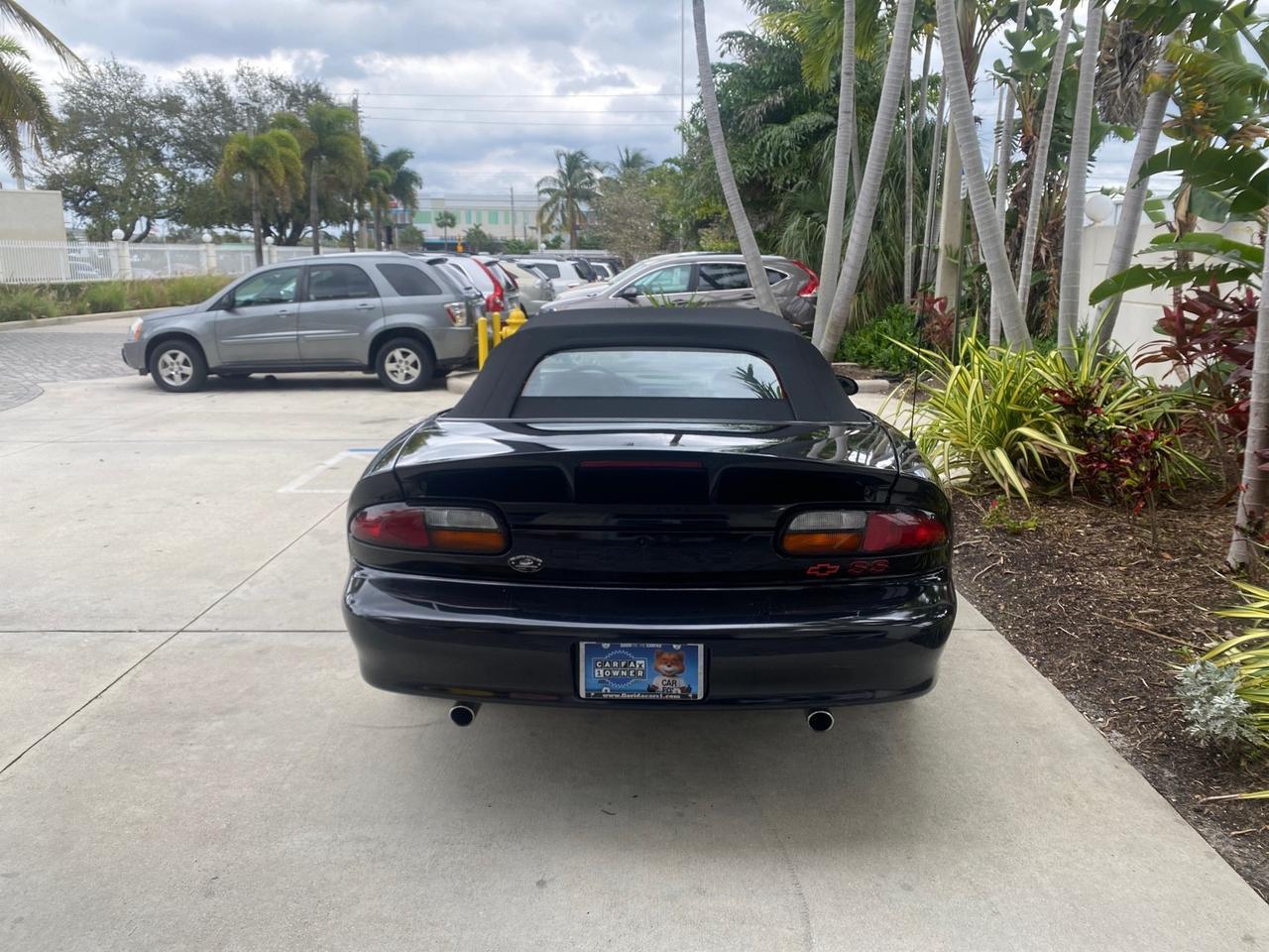 2002 Chevrolet Camaro Z28 CONV 6 SPD LOW MILES 29,016 Pompano Beach FL