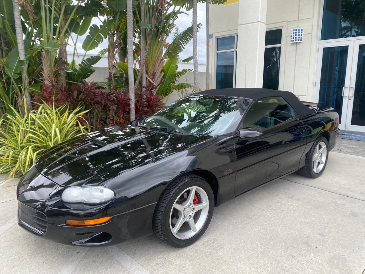 2002 Chevrolet Camaro Z28 CONV 6 SPD LOW MILES 29,016 Pompano Beach FL