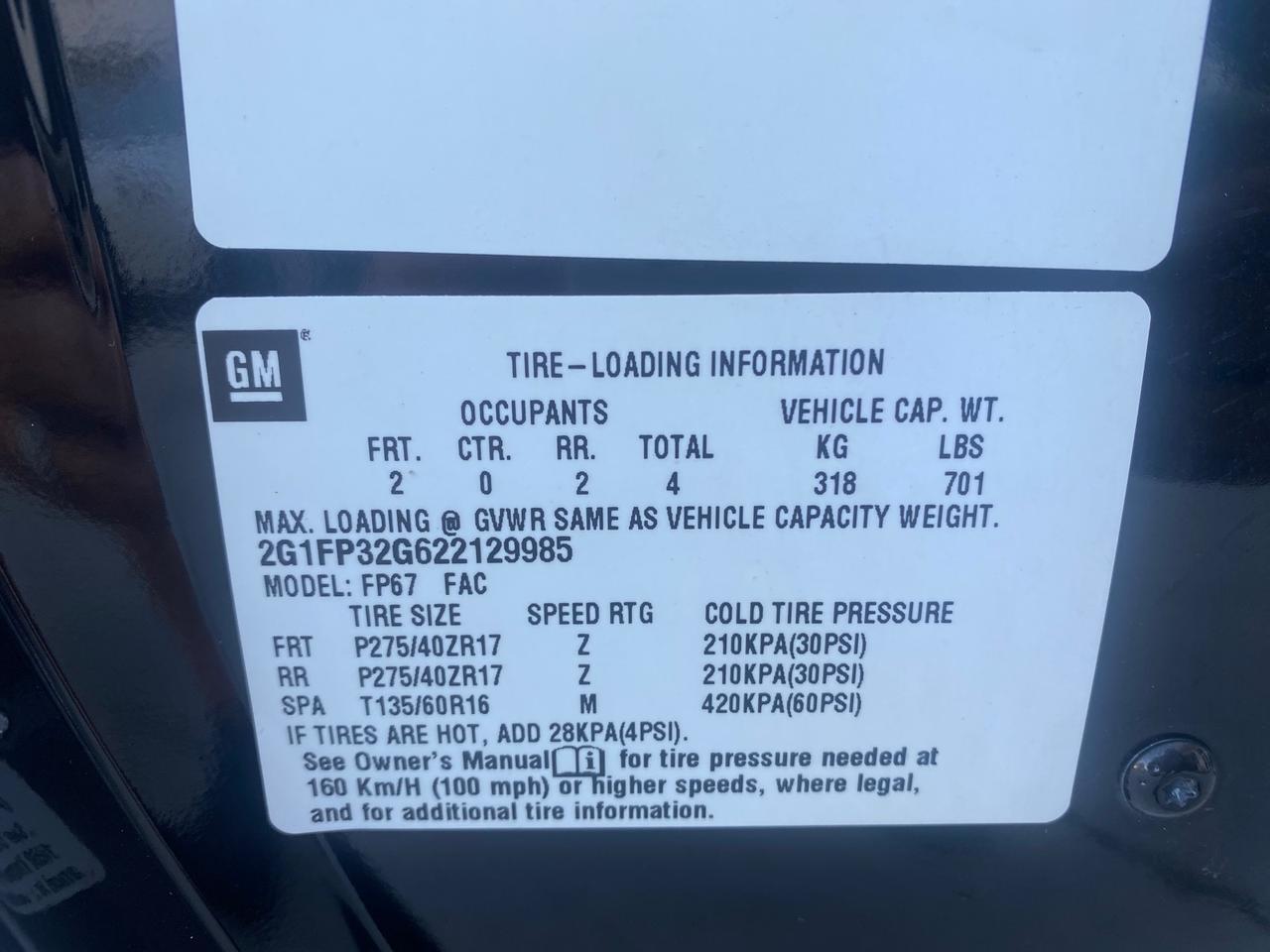 2002 Chevrolet Camaro Z28 CONV LOW MILES 29,016 Pompano Beach FL