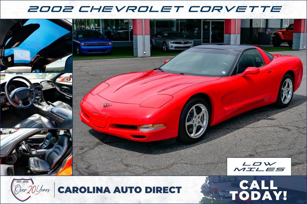2002 Chevrolet Corvette / Equipment Group 2 / 5.7L V8 / LOW MILES!