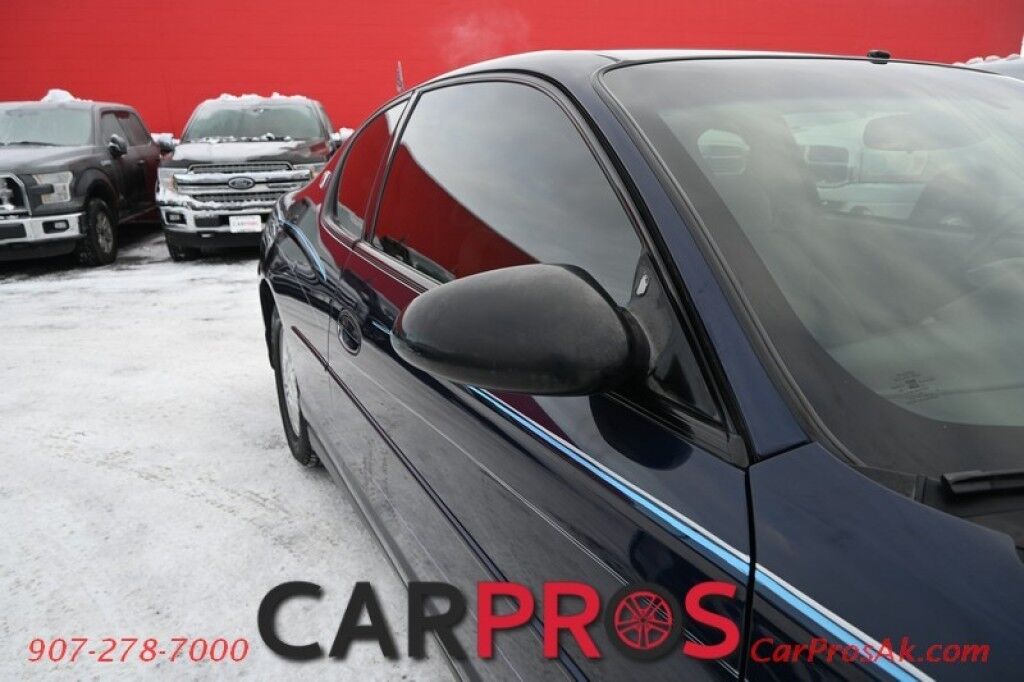 2002 Chevrolet Monte Carlo LS Coupe - 3.4L V6 - Automatic - Power Windows & Door Locks - Aluminum Wheels - Block Heater - Low Miles Anchorage AK